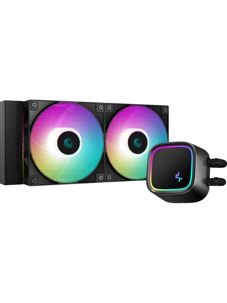 Deepcool LE520 240 mm INTEL(1700P)-AMD Uyumlu Siyah Sıvı Soğutucu