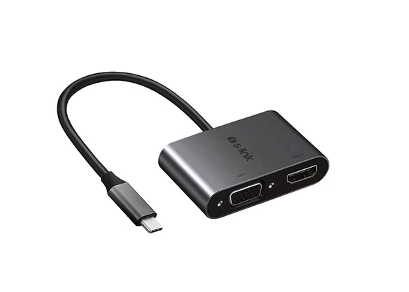 S-link Swapp SW-U516 4K@30Hz TypeC to HDMI Adaptör