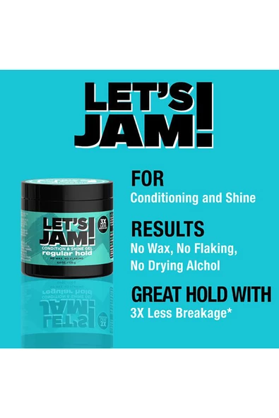 Let's Jam Normal Tutuş Saç Jölesi 125GR - 5