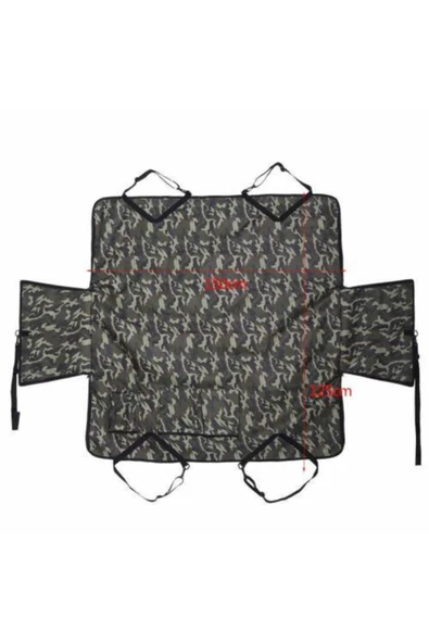 Kamuflaj Desenli Araba Koltuk Örtüsü - 6