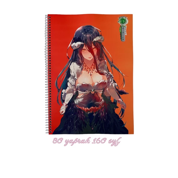ANİMELİ DEFTER SETİ,ANİME KARAKTERLİ DEFTER,DEFTER - 3