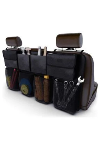 Araç Bagaj Düzenleyici 8 Cepli Bagaj Organizer - Resim 3