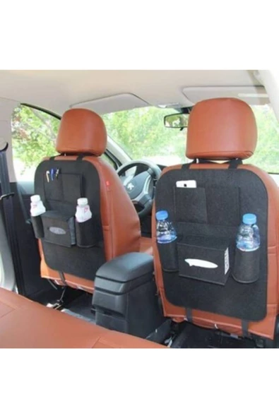 Araç Konfor Paketi Bel Minderi Bagaj Düzenleme Koltuk Arkası Organizer Bagaj Çantası - Resim 2