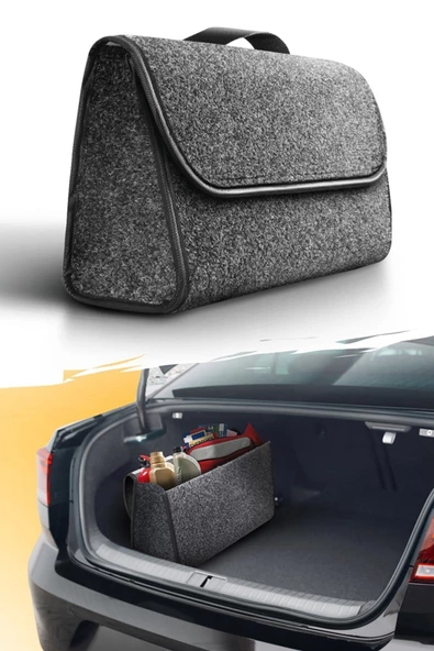 Araba Oto Bagaj Çantası Bagaj Düzenleyici Oto Bagaj Eşya Düzenleyici Ve Seyahat Bagaj Aksesuarı ürün görseli