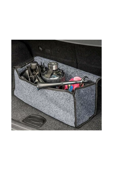 Fiat Araç Oto Bagaj Düzenleyici Araç Içi Organizer Keçe Bagaj Eşya Çantası Organizer - Resim 2