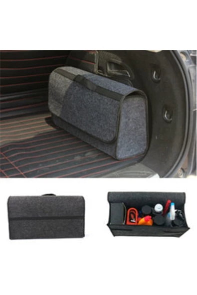 Ergonomik Ve Çok Amaçlı Araç Içi Organizer Çanta Bagaj Çantası - Resim 6