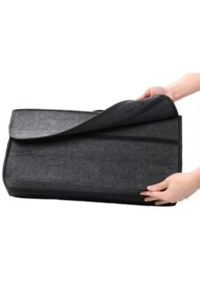 Keçe Çanta- Araba Bagaj Düzenleyici Organizer- Araç Eşya Bagaj Çantası -keçe Alet Çantası - Resim 4