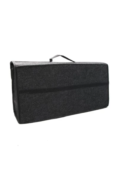 Oto Bagaj Düzenleyici Araç Içi Organizer Keçe Bagaj Eşya Çantası Organizer - Resim 4