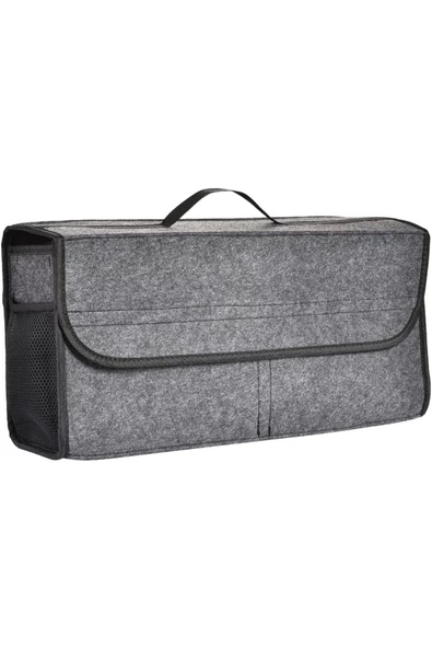 Oto Bagaj Düzenleyici Araç Içi Organizer Keçe Bagaj Eşya Çantası Organizer - Resim 3