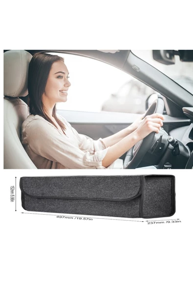 Oto Bagaj Çantası Keçe Bagaj Düzenleyici Organizer Toparlayıcı Bagaj Organizeri ürün görseli 1