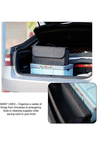 Araç Bagaj Düzenleyici Araba Çantası Oto Içi Eşya Aksesuarları Düzenleme Otomobil Aksesuar Malzeme - Resim 4