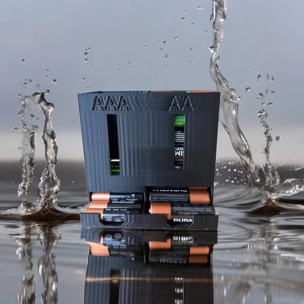 DÜZENLEYİCİ,PİL STANDI,PİL DÜZENLEYİCİ,ORGANİZATÖR,PİL ORGANİZATÖRÜ - 6