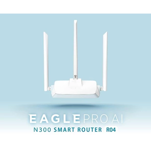 D-LINK R04 N300 2.4ghz Mesafe Genişletici EV Ofis Tipi Router Yapay Zeka Destekli - Resim 3