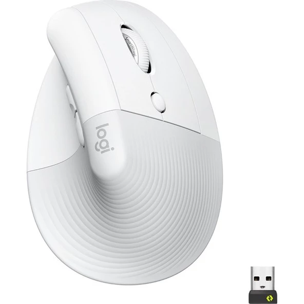 LOGITECH LIFT Kablosuz Dikey Mouse Beyaz 910-006475 ürün görseli