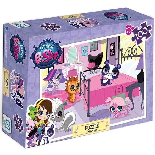 Littlest Petshop Puzzle 100 Parça CA Games