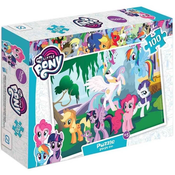 Ca Oyun 5010 My Little Pony 100 Parça Kiz Çocuk Puzzle