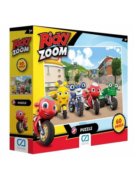 Ca Games Ricky Zoom 60 Parça Puzzle