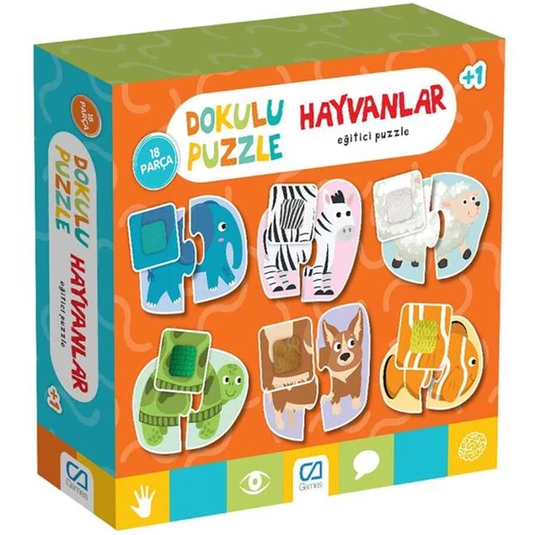 Ca Games Dokulu Hayvanlar Puzzle 5126