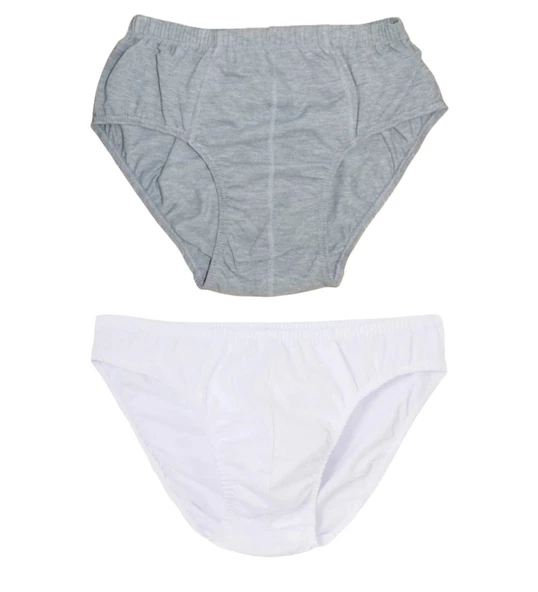 2 Adet Erkek % 100 Pamuk Önyıldız Kom Slip - 4