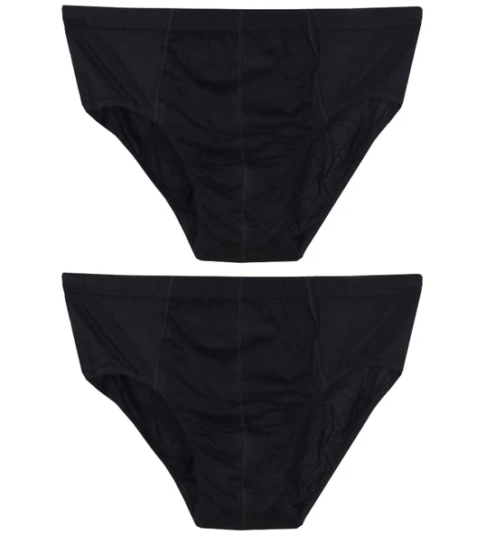 2 Adet Erkek % 100 Pamuk Önyıldız Kom Slip