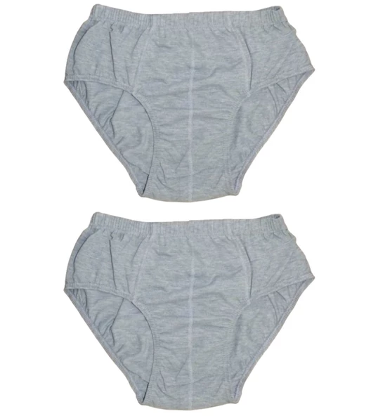 2 Adet Erkek % 100 Pamuk Önyıldız Kom Slip - 3