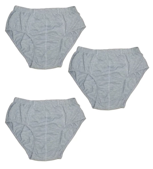 3 Adet Erkek % 100 Pamuk Önyıldız Kom Slip - 3