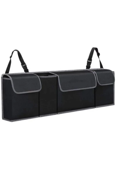 4 Cepli Bagaj Organizer Araba Bagaj Düzenleyici Çanta Cep Oto Bagaj Aksesuar ürün görseli