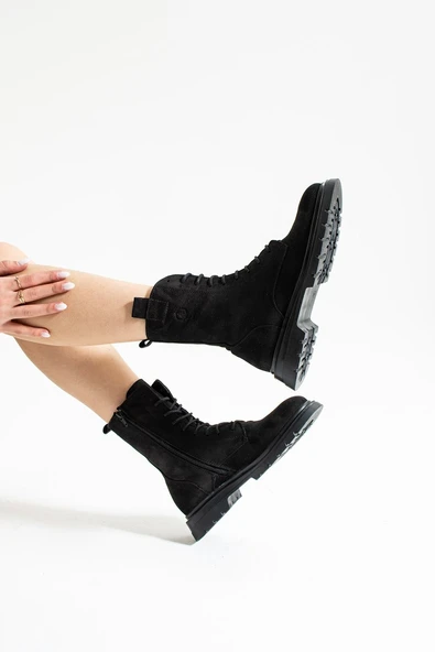 Hammer Jack 102-22730-Z Paulına Hakiki Deri Uzun Postal Kadın Bot - Resim 4