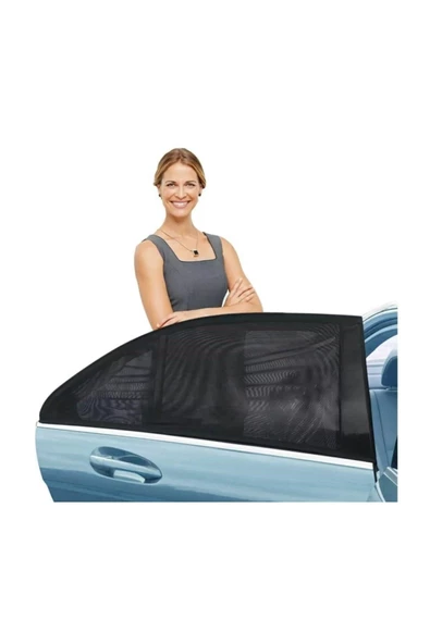 2 Adet Oto Araba Yan Cam Güneşlik Araç Yan Cam Güneş Perdesi Çocuk Koruma Perdesi ürün görseli 1