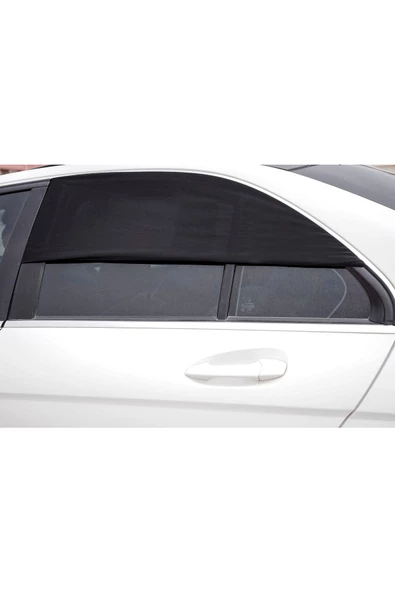 Oto Yan Cam Perdesi Çocuk Güneş Koruma Arka Koltuk Anne Emzirme Örtüsü Araba Sinekliği - Resim 8