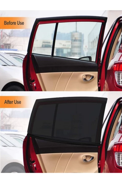 Otomobil Yan Cam Güneşlik - Çıkartılabilen Cam Perdesi - Resim 6