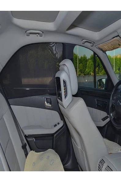 2araba Araç Oto Yan Cam Güneşlik Örtü Perde Kılıf Güneşliği Araba Anne Bebek Emzirme Perdesi ürün görseli