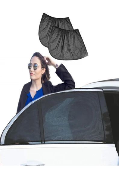 Otomobil Yan Cam Güneşlik - Çıkartılabilen Cam Perdesi - Resim 3
