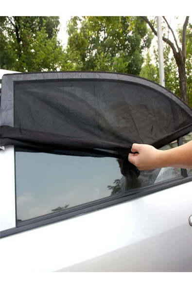 Otomobil Yan Cam Güneşlik - Çıkartılabilen Cam Perdesi - Resim 5