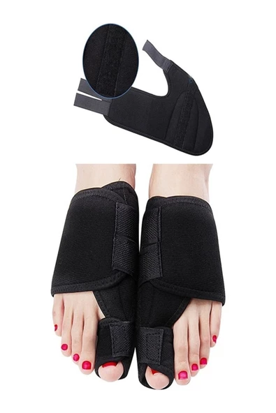 1 Çift Ayak Baş Parmak Kemik Çıkıntısı Için Aparat Ayak Parmağı Bunyonu Ayak Ateli Halluks Valgus - 2