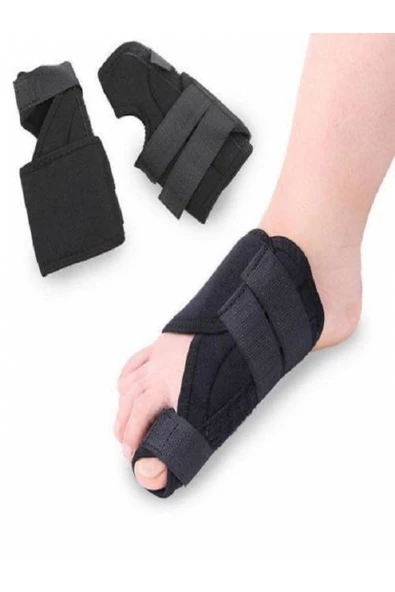 Halluks Ayak Baş Parmak Çıkıntısı Tedavisi Kemik Düzeltici Gece Ateli (çift ) - 3
