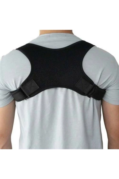 Dik Tutan Sırt Destekli Yeni Nesil Çapraz Korse Erkek Kadın Ayarlanabilir Korse - Resim 5