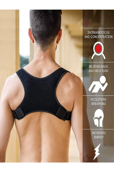 Yeni Nesil Dik Duruş Korsesi Posturex Korse Dik Durma Aparatı - Resim 4