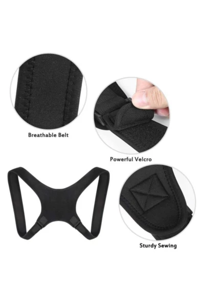 Kamburluk Önleyici Düzeltici Yelek Ortopedik Sırt Düzleştirici - Resim 7