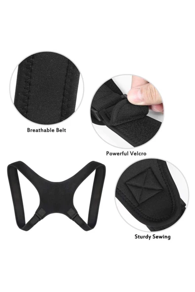 Sırt Ağrılarına Çözüm Kamburluk Önleyici Korse Yelek 2 Adet - Resim 3