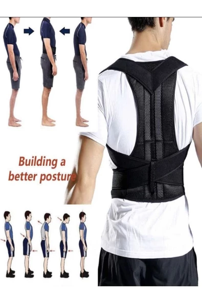 Balenli Bel Ve Sırt Korsesi Dik Durma Korsesi - Resim 6