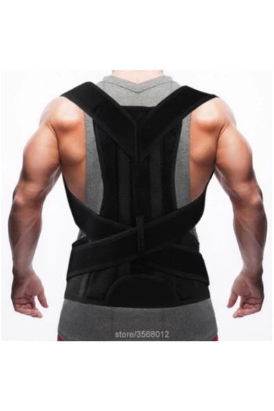 Balenli Bel Ve Sırt Korsesi Dik Duruş Korsesi Kamburluk Korsesi - Resim 8