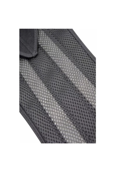 Inndream Unisex Siyah Çift Balenli Duruş Düzeltici Bel Sırt Omuz Destekleyici Korse - Resim 2