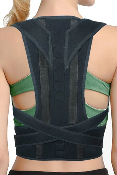 Balenli Manyetik Korse Unisex Kamburluk Önleyici Korse Dik Duruş Korsesi - 4