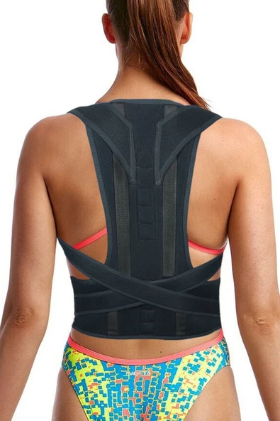 Balenli Manyetik Dik Duruş Korsesi Unisex 001 - Resim 3