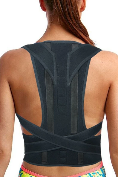 Balenli Manyetik Korse Unisex Kamburluk Önleyici Korse Dik Duruş Korsesi - 2