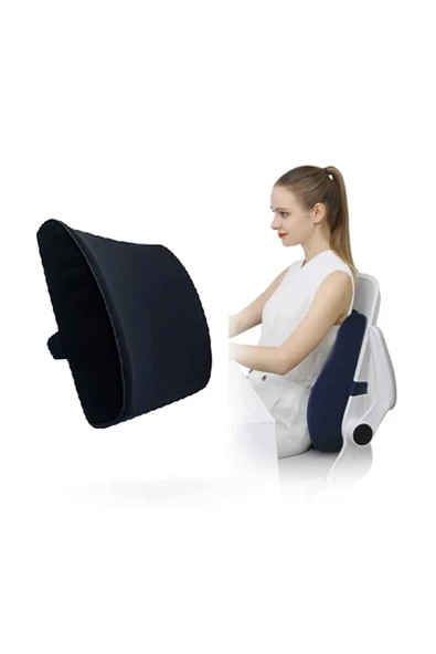 Bel Yastığı Bel Destek Minderi Ortopedik Visco Yastık Boyun Yastığı Ortopedik Yastık - Resim 3