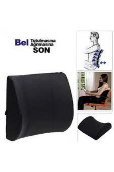 Medikal Ortopedik Oto Araç Koltuk Bel Destek Yastığı Çalışma Koltuğu Sırt Rahatlatan Minder - Resim 3
