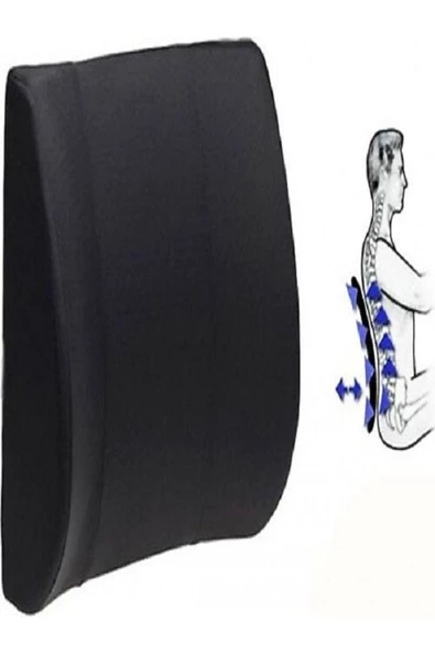 Bel Yastığı Bel Destek Minderi Ortopedik Visco Yastık Boyun Yastığı Ortopedik Yastık - Resim 4