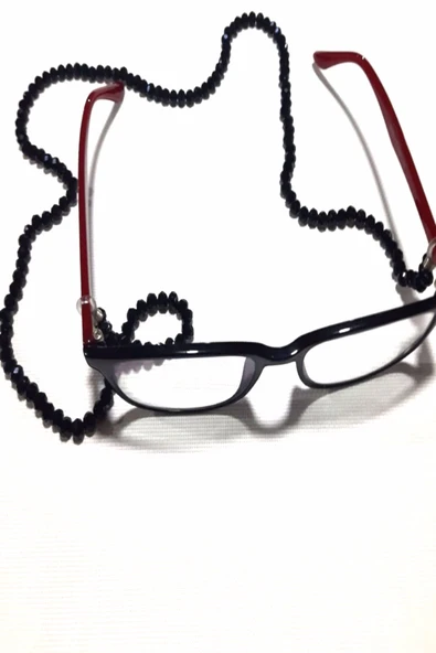 Dekoratif Kristal Gözlük Zinciri - 3